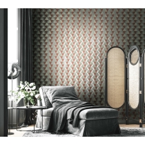 VERO - 8X8 ZAG, WARM, SATIN